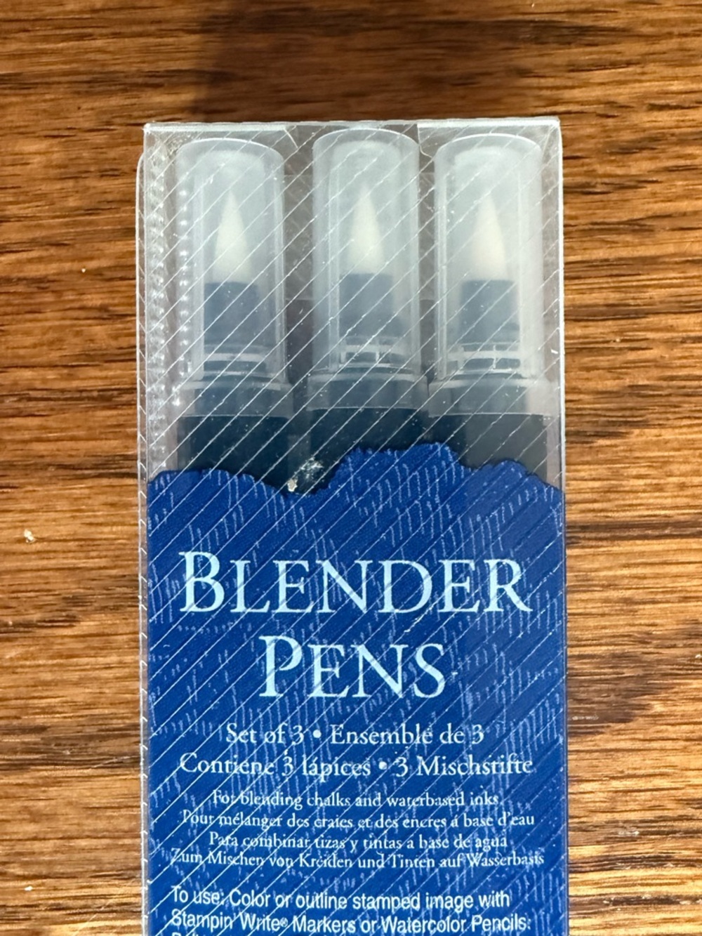 Stampin' Up! 3 Blender Pens with double tips, 4 tips entirely unused